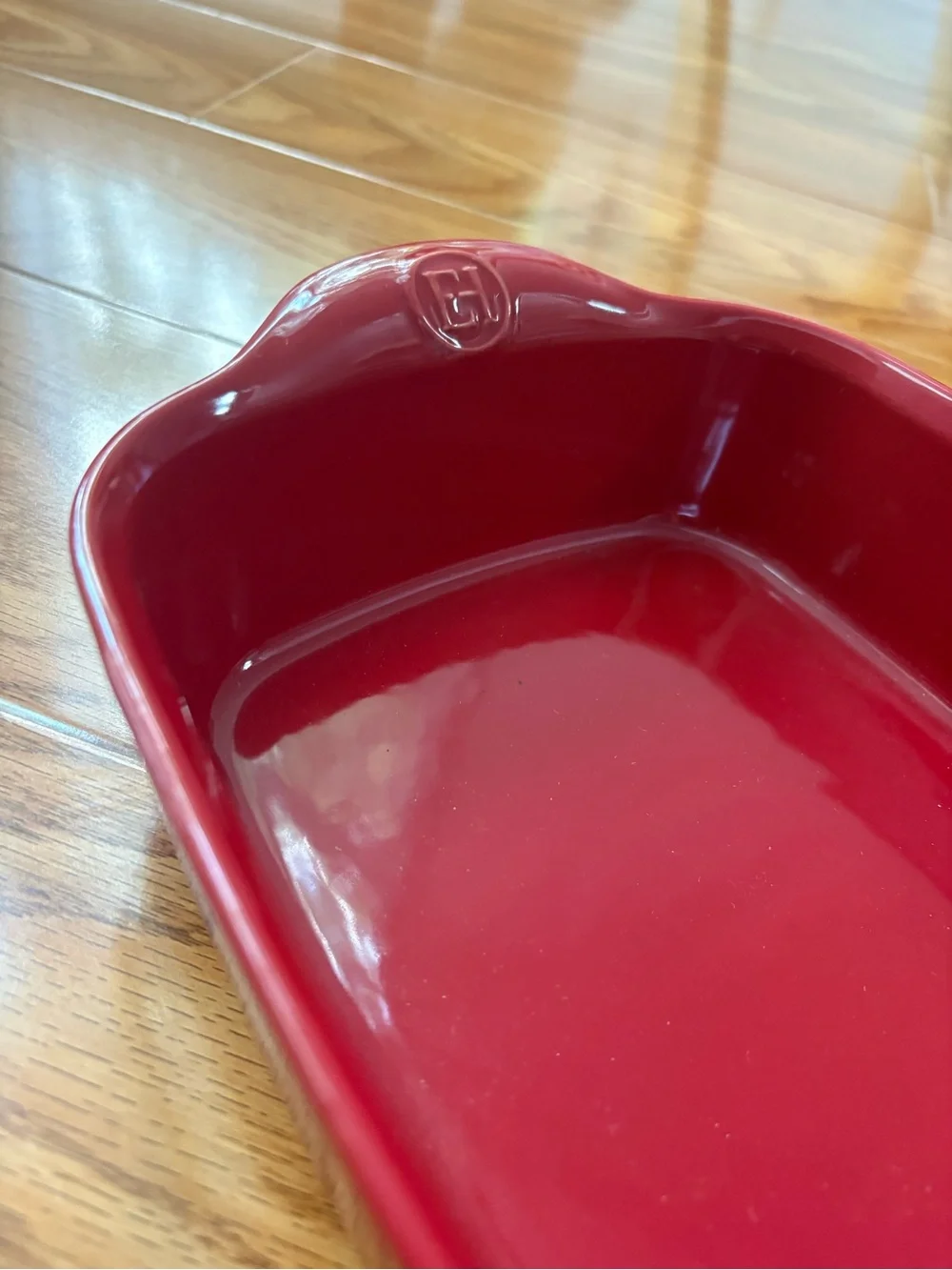 Emily Henry Red Ceramic Rectangular Baking Dish - Picture 8 of 12